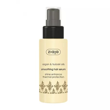 Ser pentru par uscat si deteriorat Natural Argan Oil, 50 ml, Ziaja
