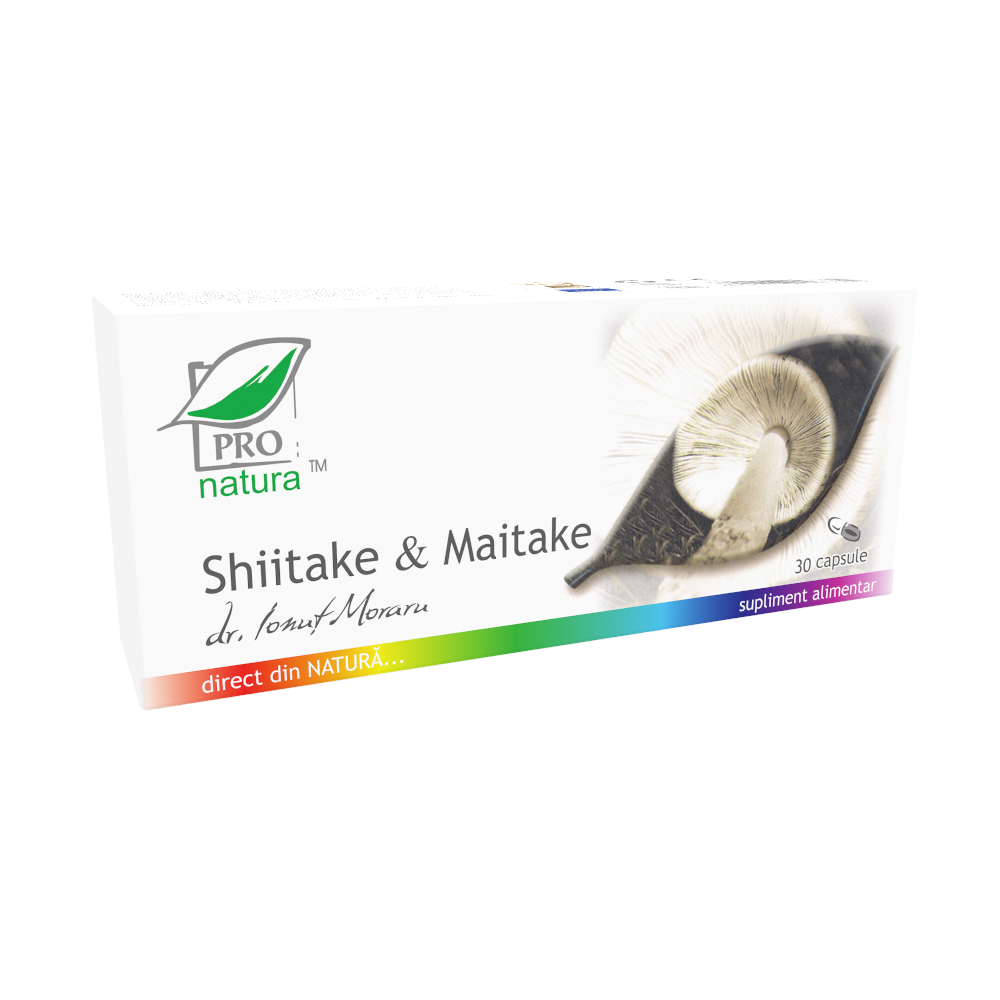 Shiitake Maitake 30 capsule blister