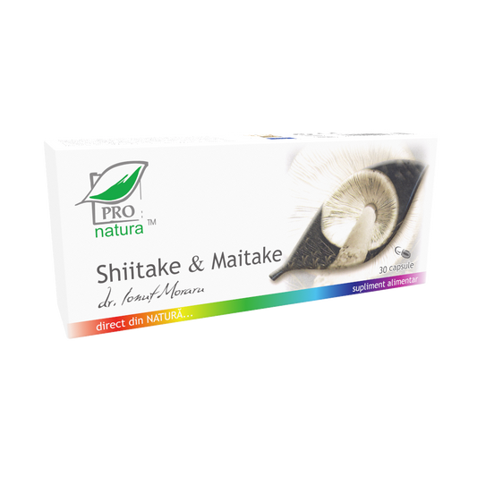 Shiitake Maitake 30 capsule blister
