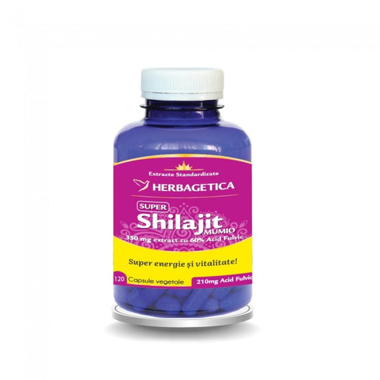 Super Shilajit Mumio Herbagetica 120 Capsule