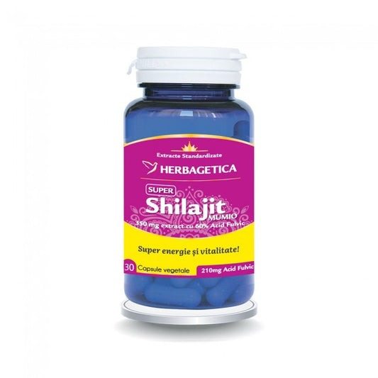 Super Shilajit Mumio Herbagetica 30 Capsule