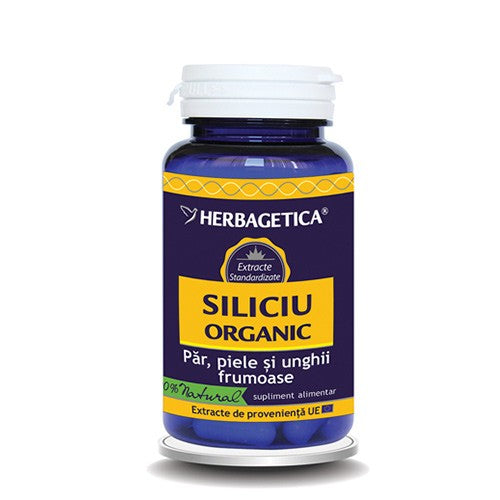 Siliciu Organic Herbagetica 30 capsule