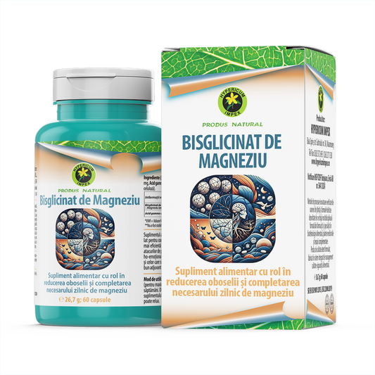 Capsule Bisglicinat de Magneziu