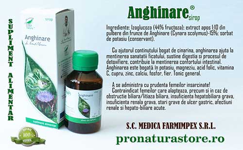 Anghinare sirop 100ml
