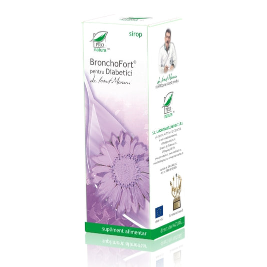 Bronchofort pentru Diabetici sirop 100ml