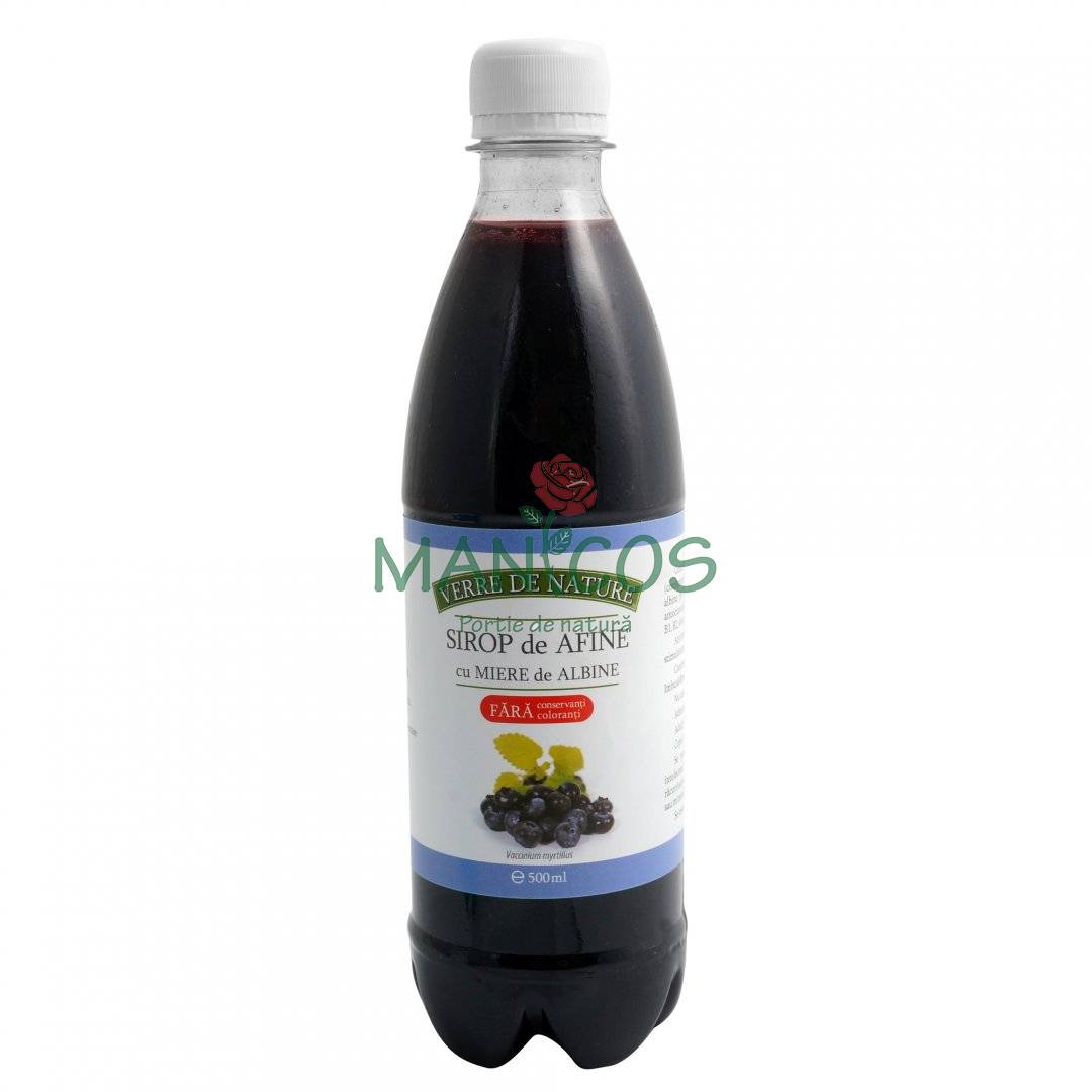Sirop de afine cu miere 500 ml