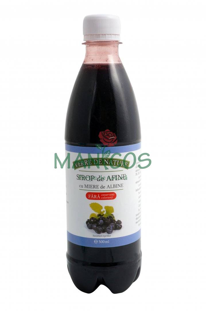 Sirop de afine cu miere 500 ml