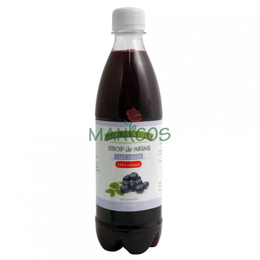 Sirop de afine fara zahar 500 ml