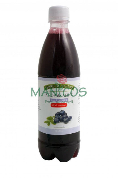 Sirop de afine fara zahar 500 ml