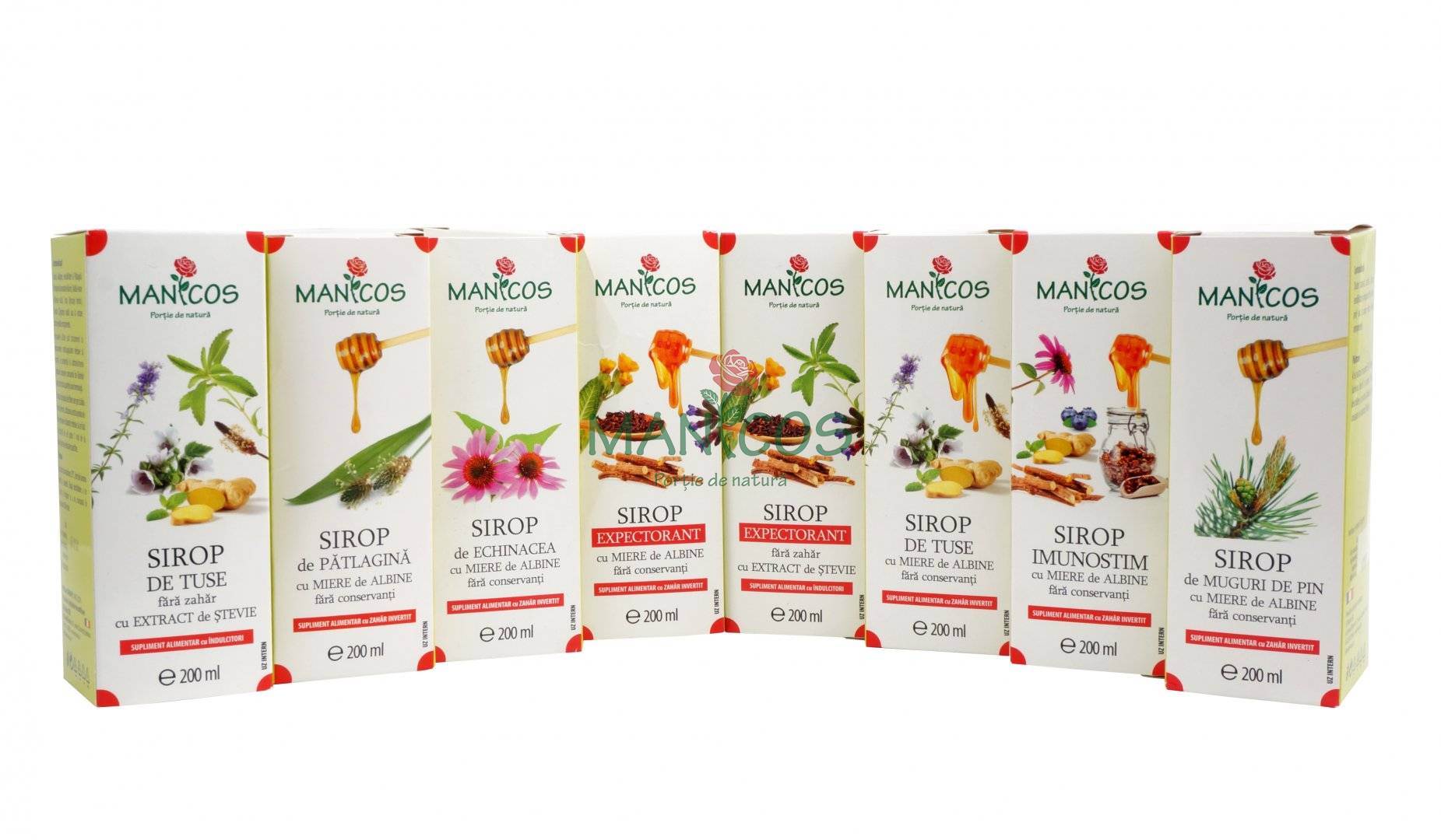 Sirop de echinacea cu miere si propolis 100 ml