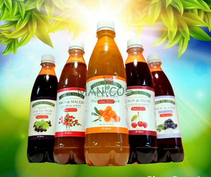Sirop de macese cu miere 500 ml