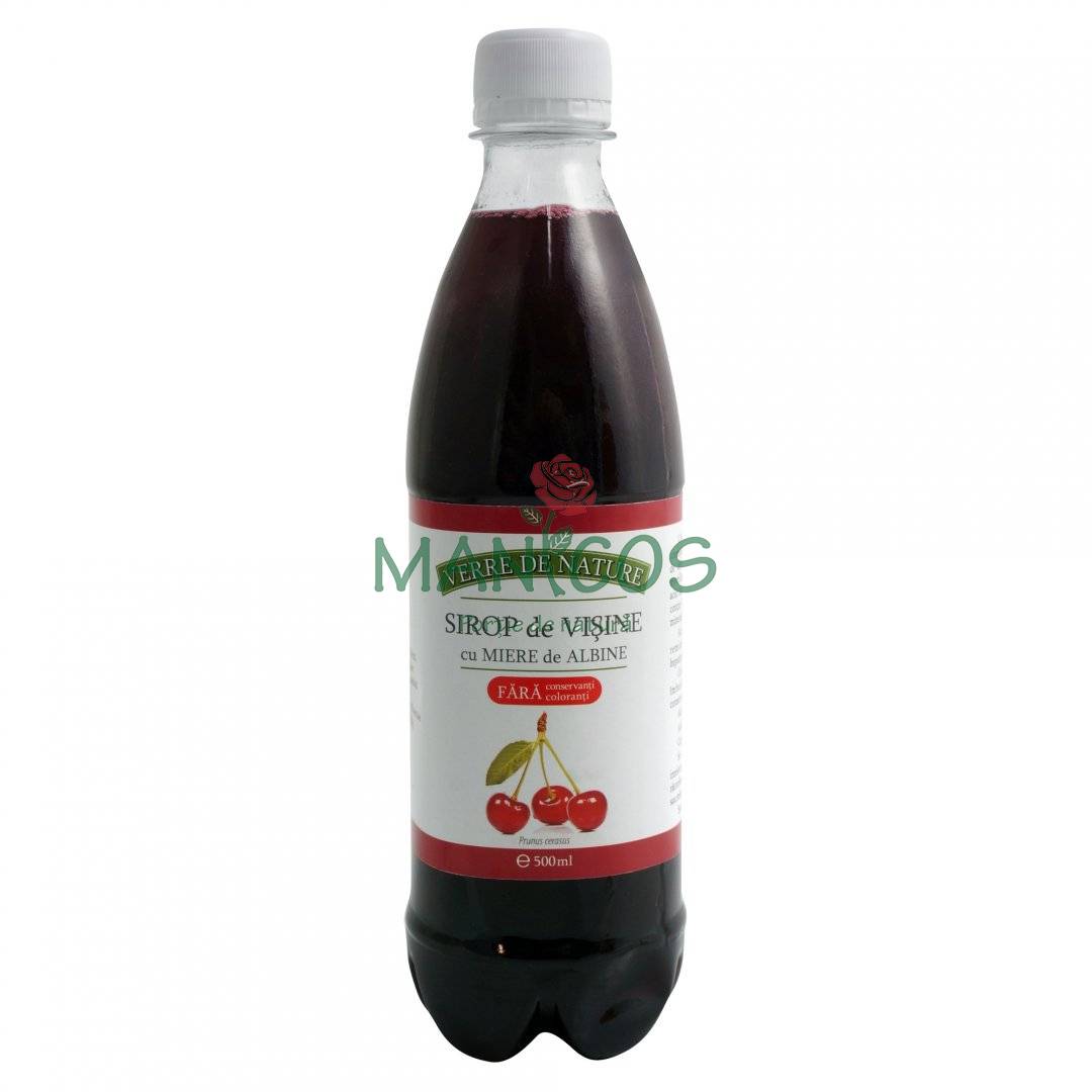 Sirop de visine cu miere 500 ml