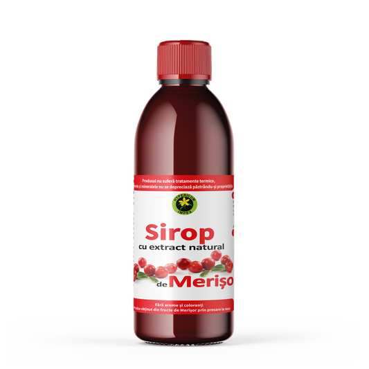 Sirop de Merisor cu zahar 500ml