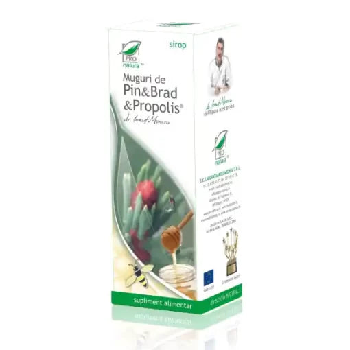 Muguri de Pin, Brad si Propolis sirop 100ml