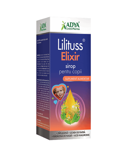 LiliTUSS Elixir sirop pentru copii, 180ml
