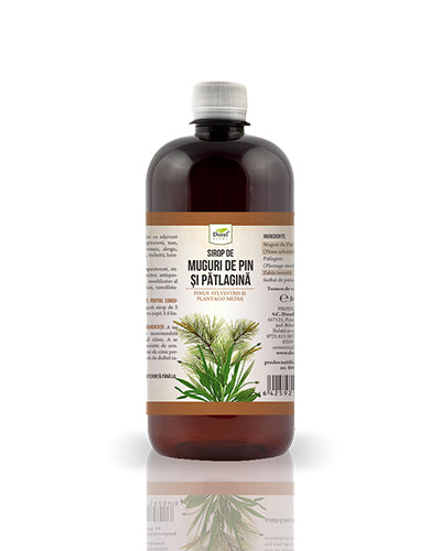 Sirop de Muguri de pin și pătlagină