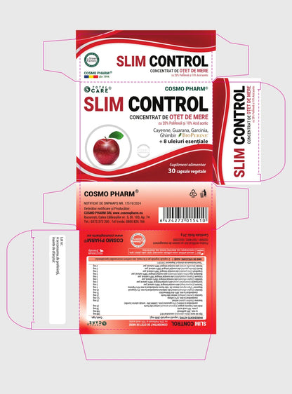 SLIM CONTROL – Concentrat cu Oțet de mere