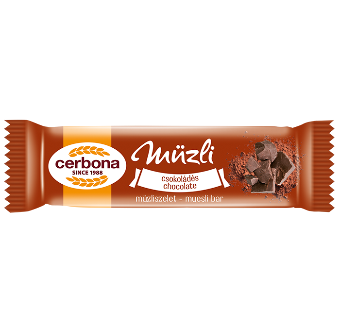 Baton musli cu ciocolată