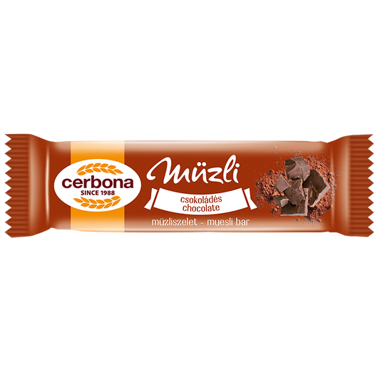 Baton musli cu ciocolată