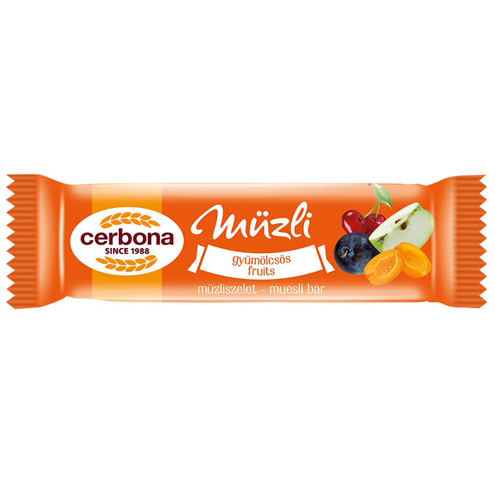 Baton musli cu fructe