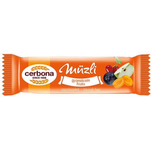 Baton musli cu fructe