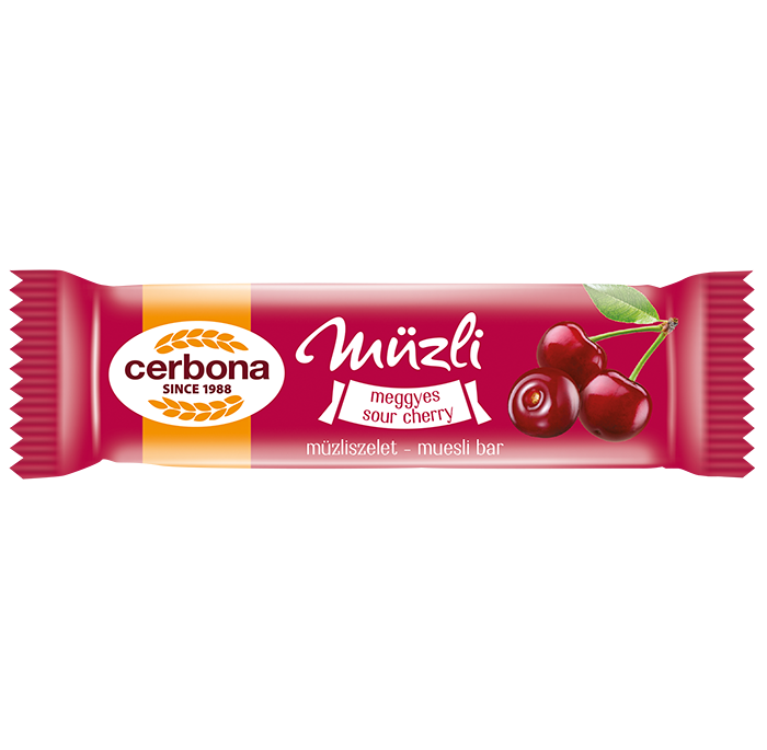 Baton musli cu vișine