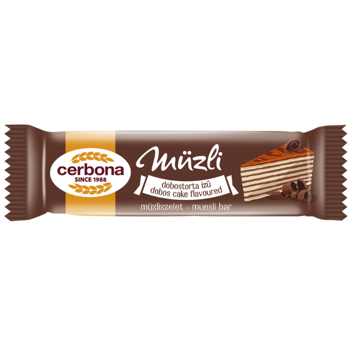 Batoane de muesli cu aromă de tort Dobos