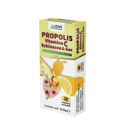 Propolis & Vitamina C & Echinacea & Soc