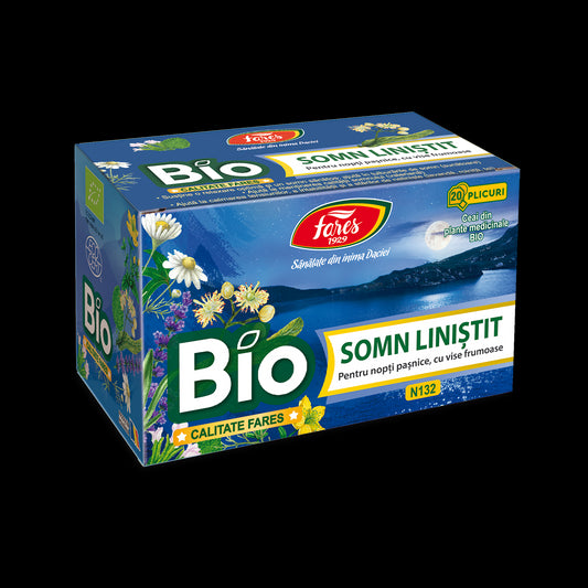 Somn liniștit bio, N132, ceai la plic
