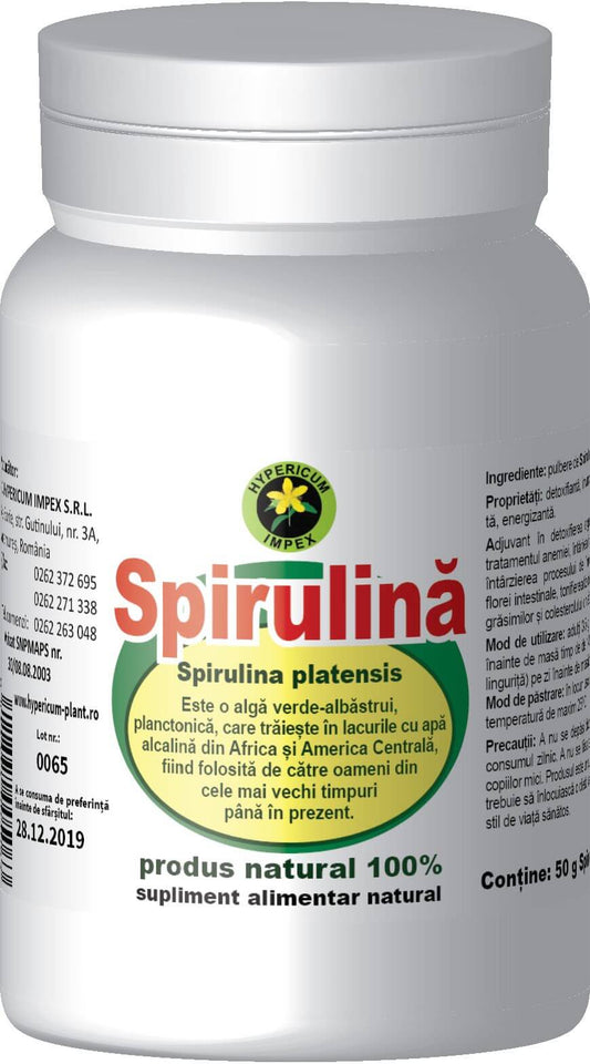Spirulina pulbere 50g