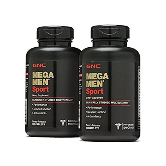 Twin Pack - MegaMen® Sport, Complex de Multivitamine pentru Barbati, 180 tb