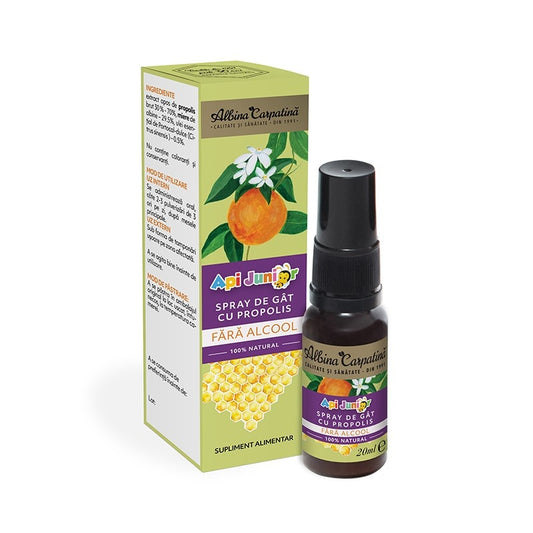 Spray de gât cu Propolis Apijunior 20ml