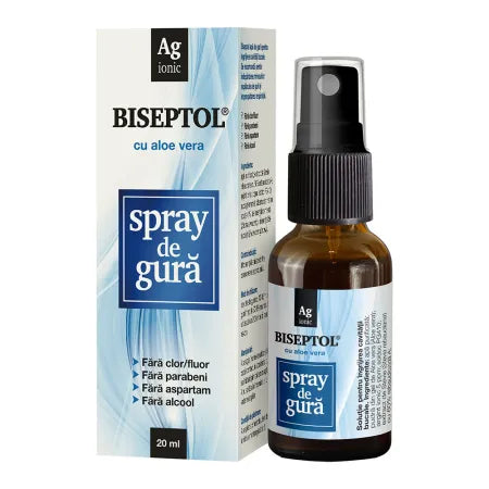 Biseptol spray gura aloe vera 20ml – Dacia Plant