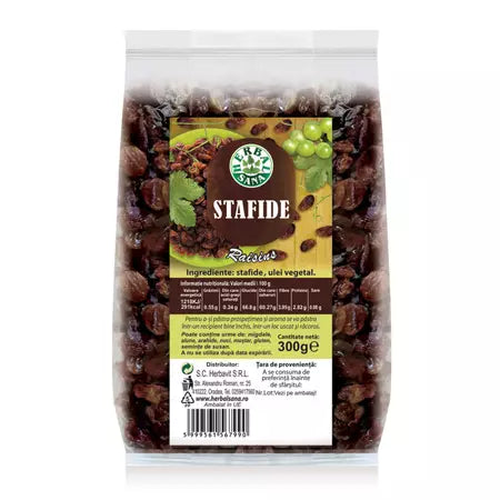 Stafide brune, 300 g, Herbal Sana