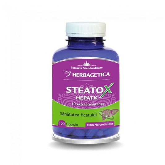 Steatox Hepatic Herbagetica 120 Capsule