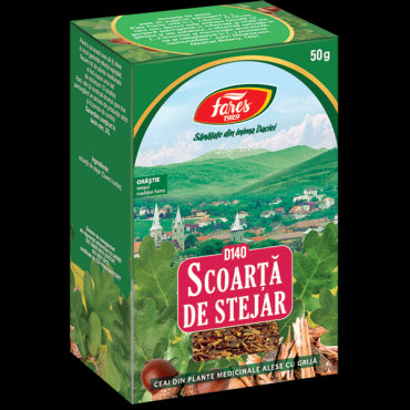 Stejar, scoarță, D140, ceai la pungă