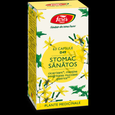 Stomac sanatos, D49, 63 capsule