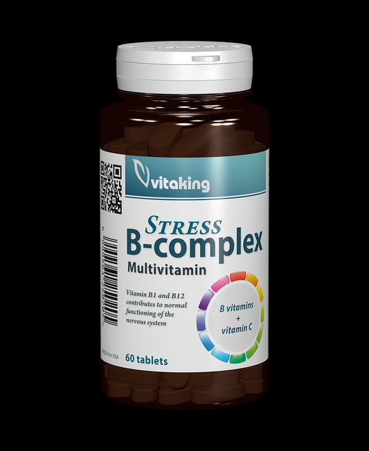 Stres B complex cu vitamina C - 60 comprimate