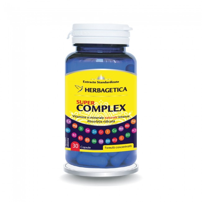 SuperComplex Herbagetica 30 Capsule