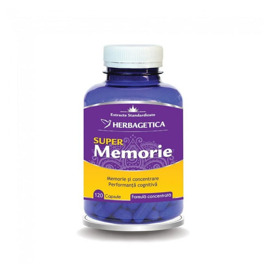 Super Memorie Herbagetica 120 Capsule