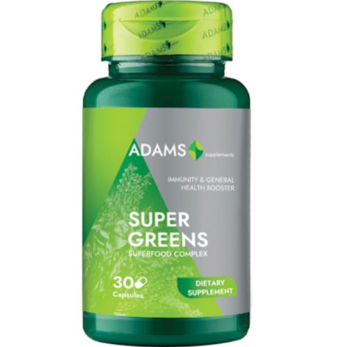Supergreens, 30cps, Adams Supplements