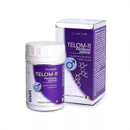 TELOM-R FERTILITATE BĂRBAȚI – 120 capsule, DVR Pharm