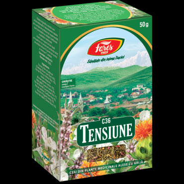 Tensiune, C36, ceai la pungă