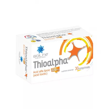 Thioalpha 600 mg, 30 comprimate, Helcor