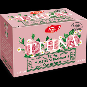 Tihnă, ceai la plic
