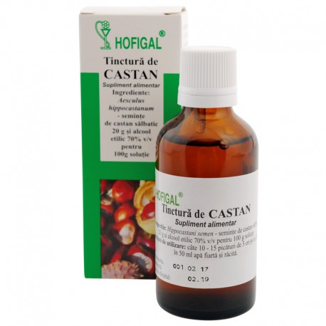 Tinctura de castan - 50 ml
