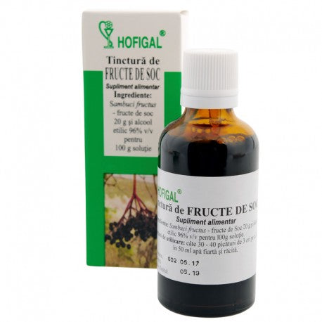 Tinctura de fructe de soc - 50 ml
