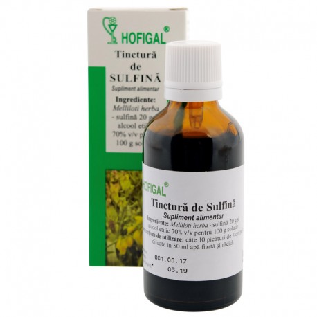 Tinctura de sulfina - 50 ml