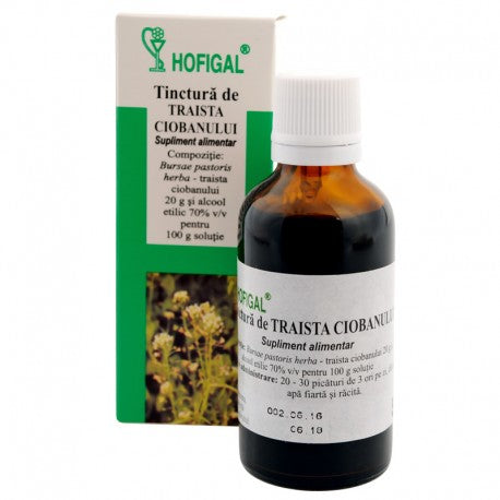 Tinctura de Traista Ciobanului - 50 ml