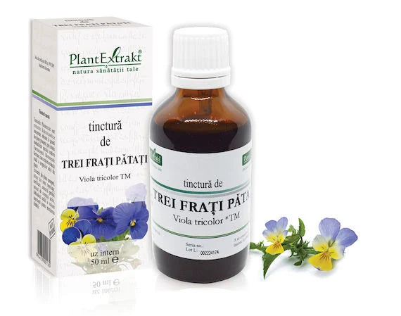 Tinctură de TREI FRAŢI PĂTAŢI, 50 ml